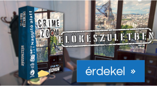 Új megjelenés: Crime Zoom: Nagyító alatt - Vészmadár