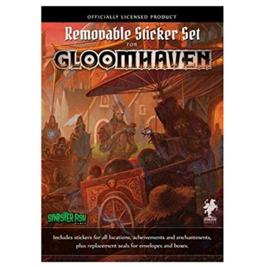 Gloomhaven alapjáték eltávolítható matricakészlet