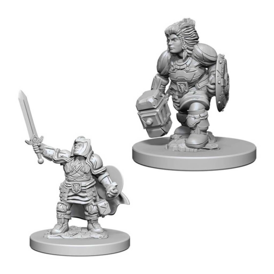 D&D Nolzur's Marvelous Miniatures: Dwarf Paladin Female