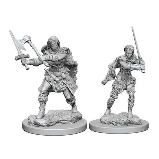 D&D Nolzur's Marvelous Miniatures: Human Barbarian Female