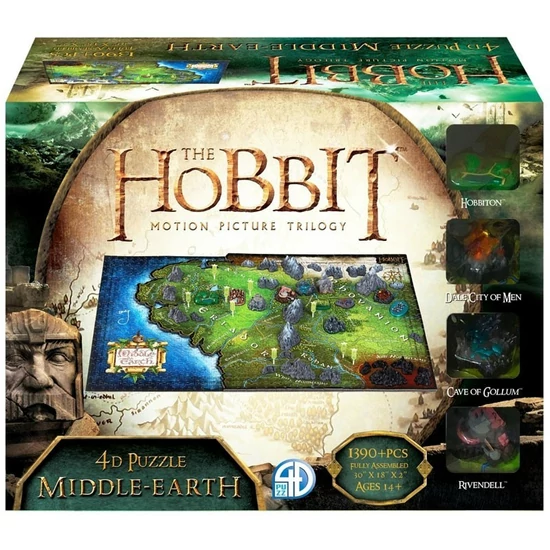 4d Cityscape Puzzle: Hobbit