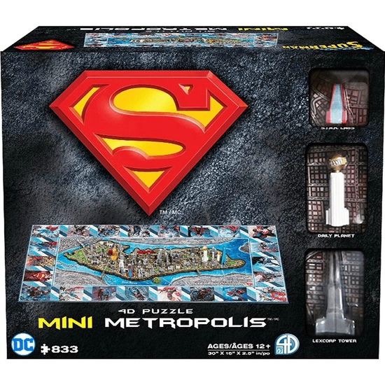 4d Cityscape Puzzle: Mini Metropolis