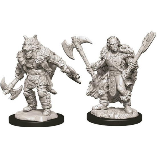 D&D Nolzur's Marvelous Miniatures: Half-Orc Barbarian Male