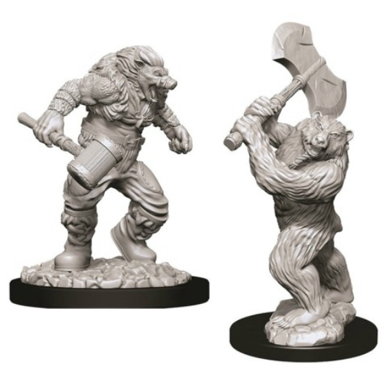 D&D Nolzur's Marvelous Miniatures: Wereboar & Werebear