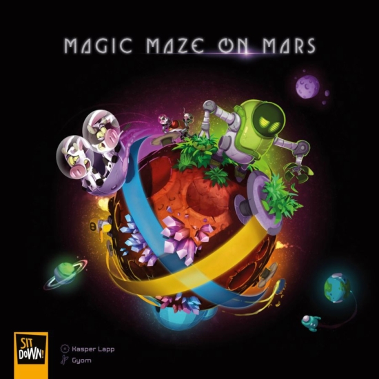 Magic Maze on Mars