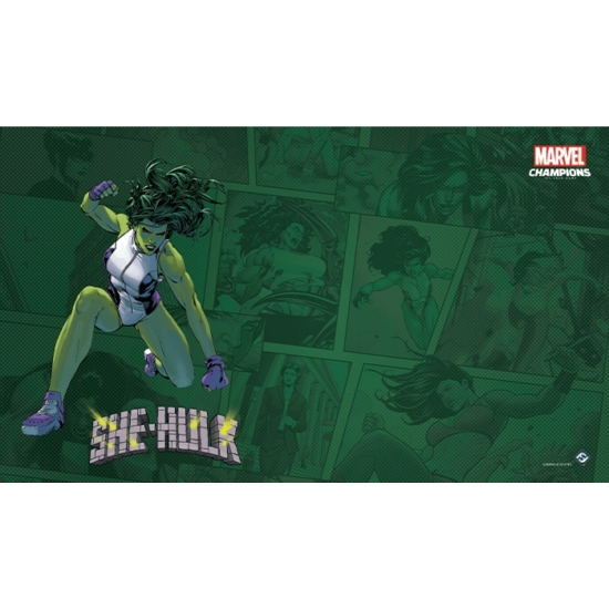 Marvel Champions: She-Hulk Game Mat