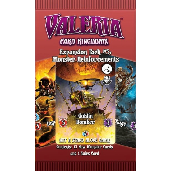 Valeria: Card Kingdoms - Monster Reinforcements kiegészítő