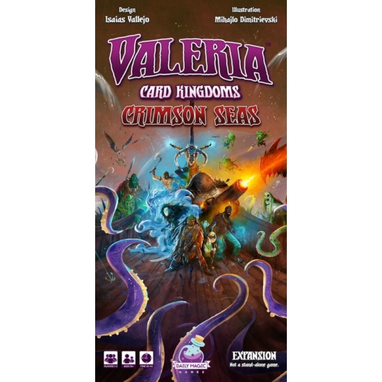 Valeria: Card Kingdoms - Crimson Seas 2nd edition kiegészítő