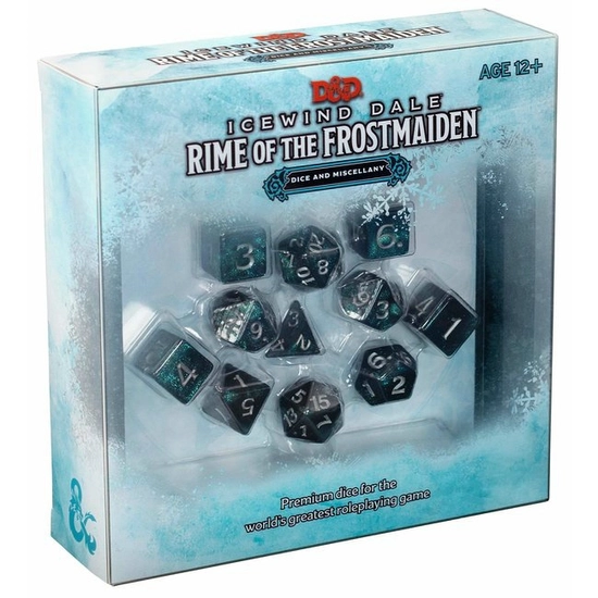 Dungeons & Dragons: Rime of the Frostmaiden Dice & Miscellany