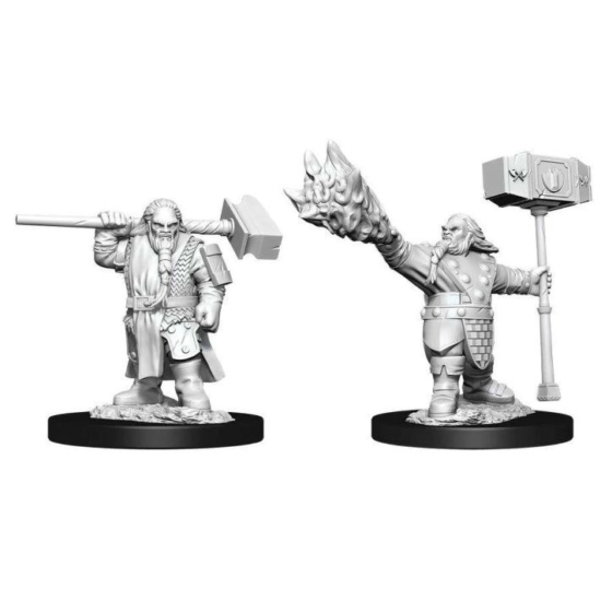 D&D Nolzur's Marvelous Miniatures: Dwarf Cleric Male Wave 11