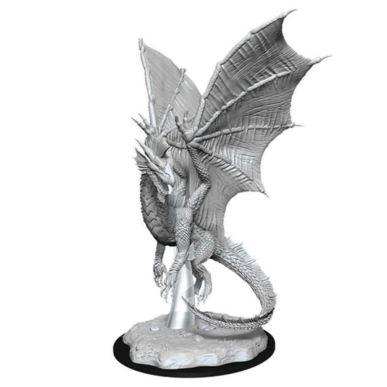 D&D Nolzur's Marvelous Miniatures: Young Silver Dragon