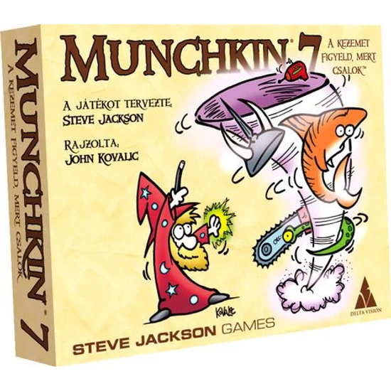 Munchkin 7 - A kezemet figyeld, mert csalok