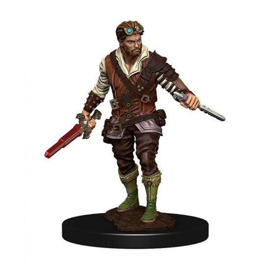 D&D Icons: Human Male Rogue Premium Prepainted Miniature