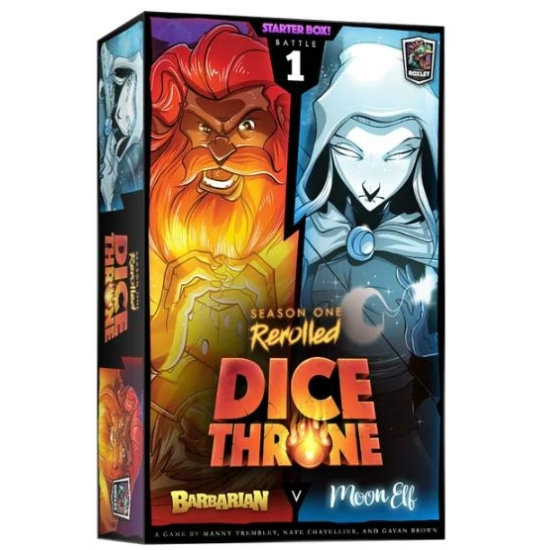 Dice Throne: Season 1 ReRolled - Barbarian v. Moon Elf