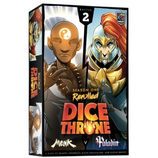 Dice Throne: Season 1 ReRolled - Monk v. Paladin