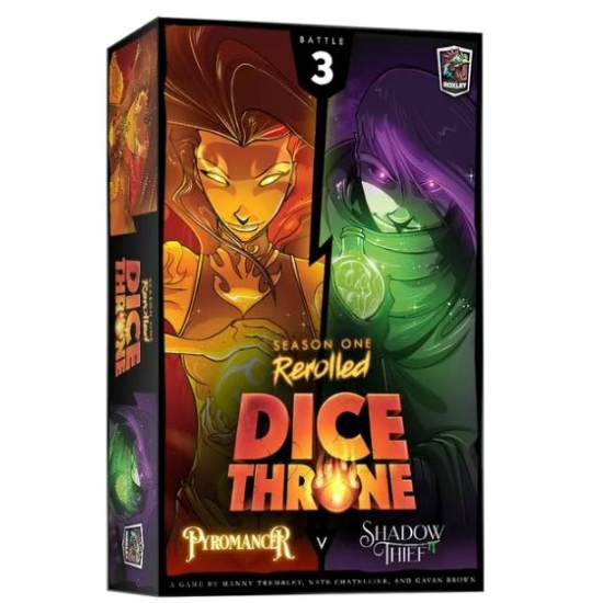 Dice Throne: Season 1 ReRolled - Pyromancer v. Shadow Thief