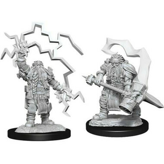 D&D Nolzur's Marvelous Miniatures: Dwarf Cleric Male Wave 14