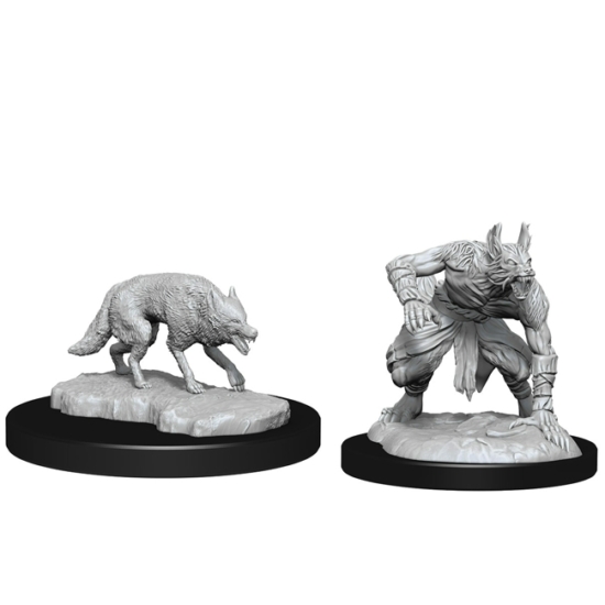 D&D Nolzur's Marvelous Miniatures: Jackalwere & Jackal