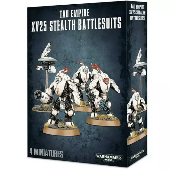 T'au Empire: XV25 Stealth Battlesuits