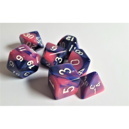 Dobókocka készlet: Pink Galaxy