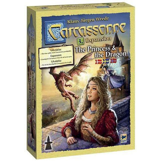 Carcassonne 3: Princess & Dragon (skandináv kiadás)