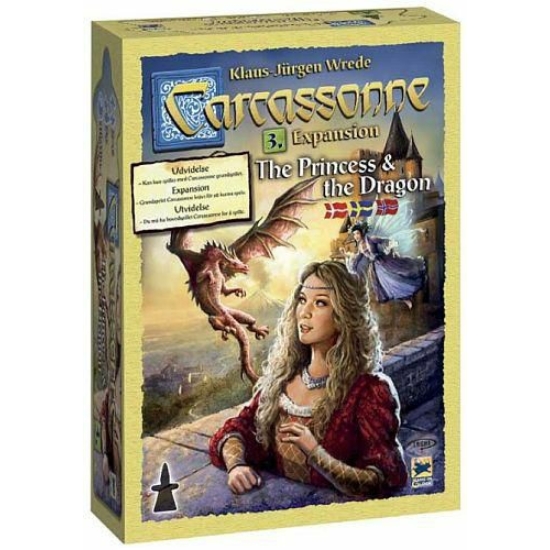 Carcassonne 3: Princess & Dragon (skandináv kiadás)