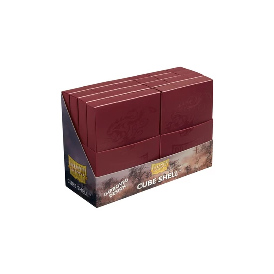 Dragon Shield: Cube Shell Box - Blood Red