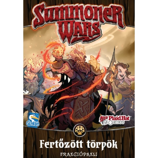 Summoner Wars 2. kiadás - Fertőzött törpök frakciópakli