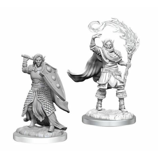 D&D Nolzur's Marvelous Miniatures: Elf Cleric Male Wave 16