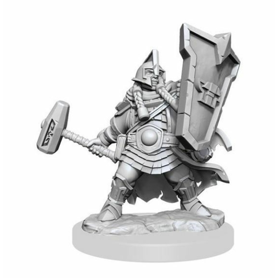 D&D Frameworks: Female Dwarf Cleric (W1)