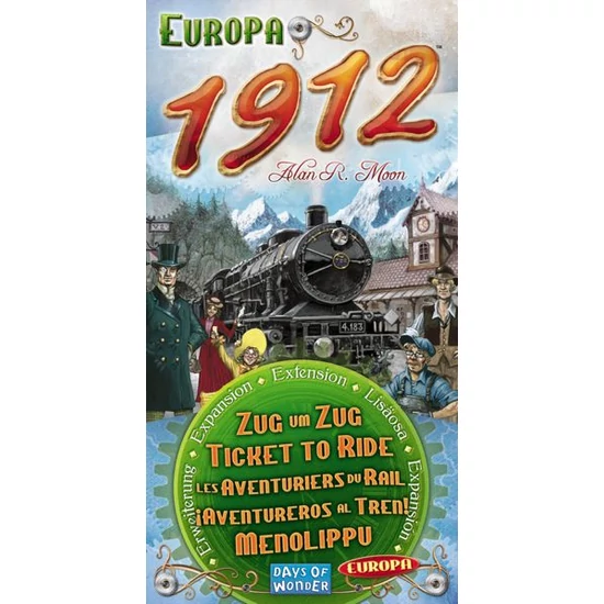 Ticket to Ride Europe 1912 kiegészítő