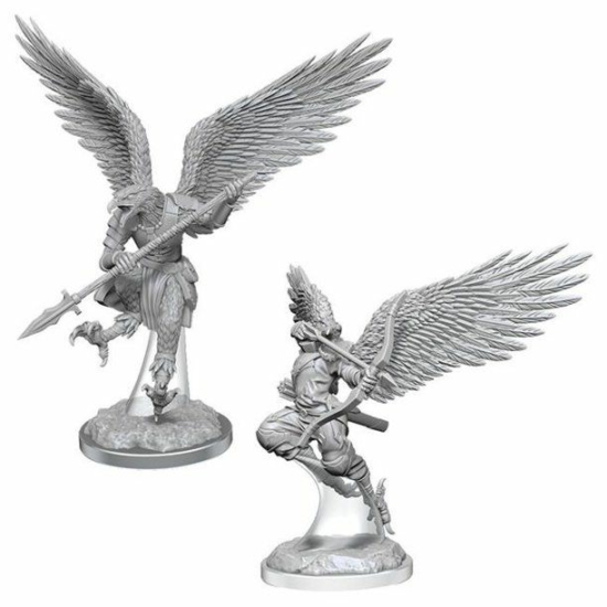 D&D Nolzur's Marvelous Miniatures: Aarakocra Fighters Wave 17