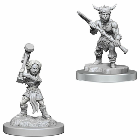 D&D Nolzur's Marvelous Miniatures: Halfling Barbarians Wave 18