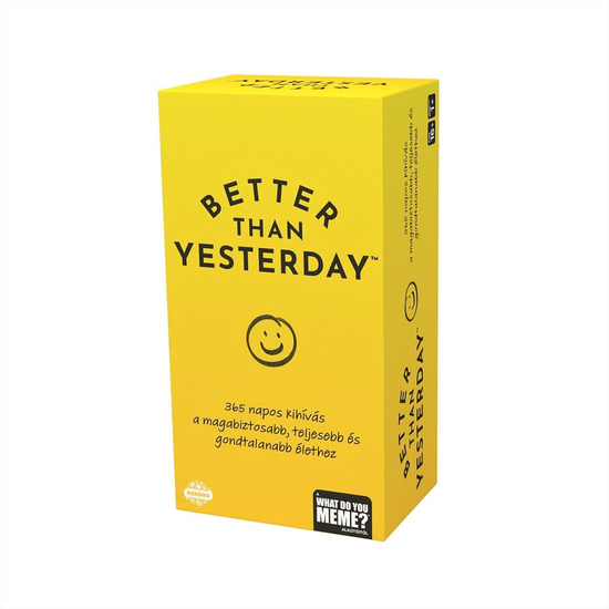 Better than yesterday – motivációs játék