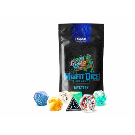 Mystery Misfit Resin Dice Set