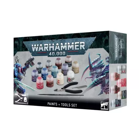Warhammer 40.000: Paints + Tools Set