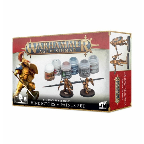 Stormcast Eternals: Vindictors + Paint Set