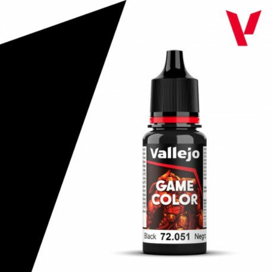 Vallejo Game Color - Black 18 ml