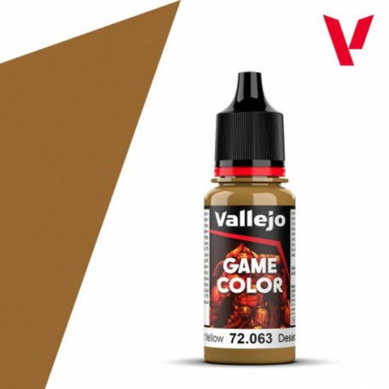 Vallejo Game Color - Desert Yellow 18 ml