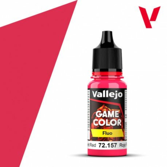 Vallejo Game Color - Fluorescent Red 18 ml