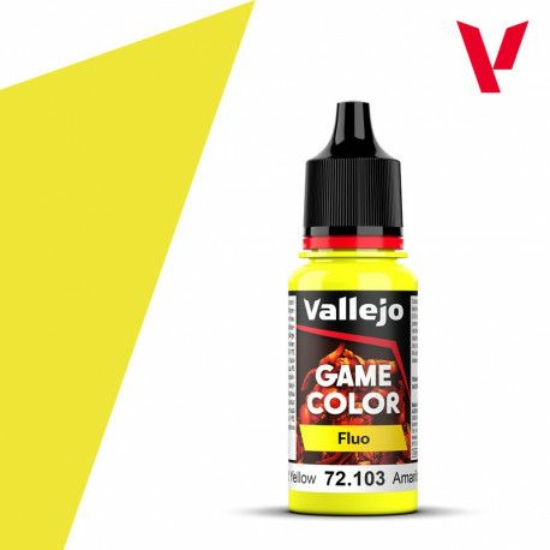 Vallejo Game Color - Fluorescent Yellow 18 ml