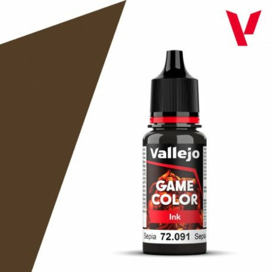 Vallejo Game Color - Sepia Ink 18 ml