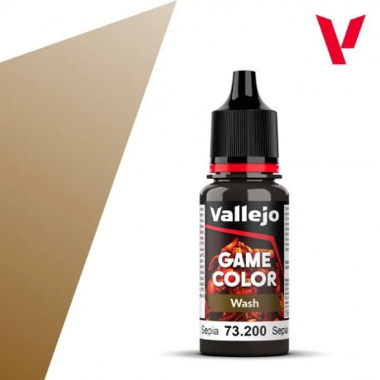 Vallejo Game Color - Sepia Wash 18 ml