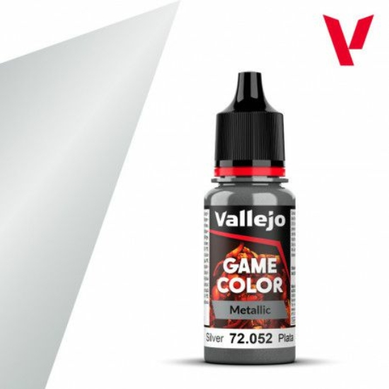 Vallejo Game Color - Silver 18 ml