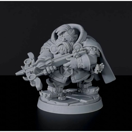 Titan Forge Miniatures: Dwarf Male Ranger ver 1a