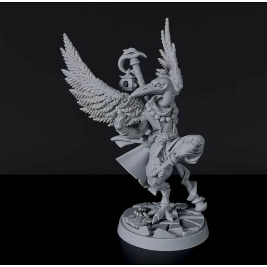 Titan Forge Miniatures: Arakoa Male Monk ver 1