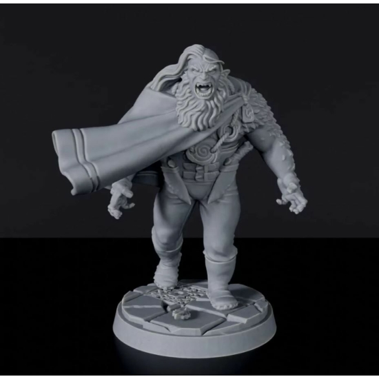 Titan Forge Miniatures: Orc Male Druid ver 1