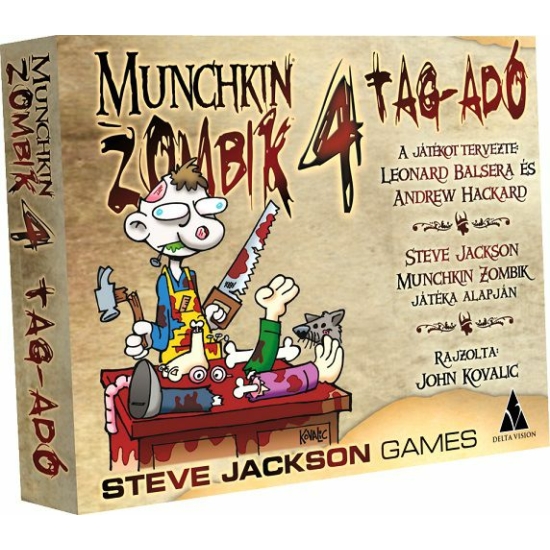 Munchkin Zombik 4 - Tag-adó