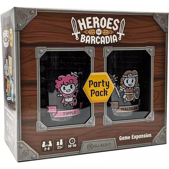 Heroes of Barcadia: Party Pack kiegészítő