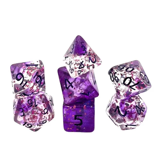 Dobókocka készlet Confetti: Violet Sulfur